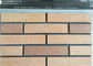 Smooth Customized Exterior Thin Brick With Wear Resistance Solid Void Ratio