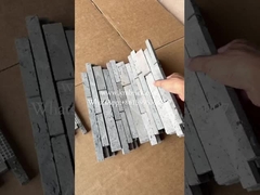 การติดตั้งอย่างรวดเร็วอิฐเก่าคลื่นกว้างสําหรับผนัง